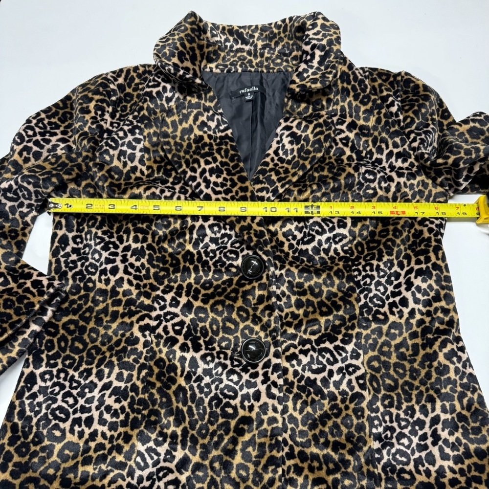 Rafaella | Faux Fur Animal Print Blazer NWT - Picture 12 of 15